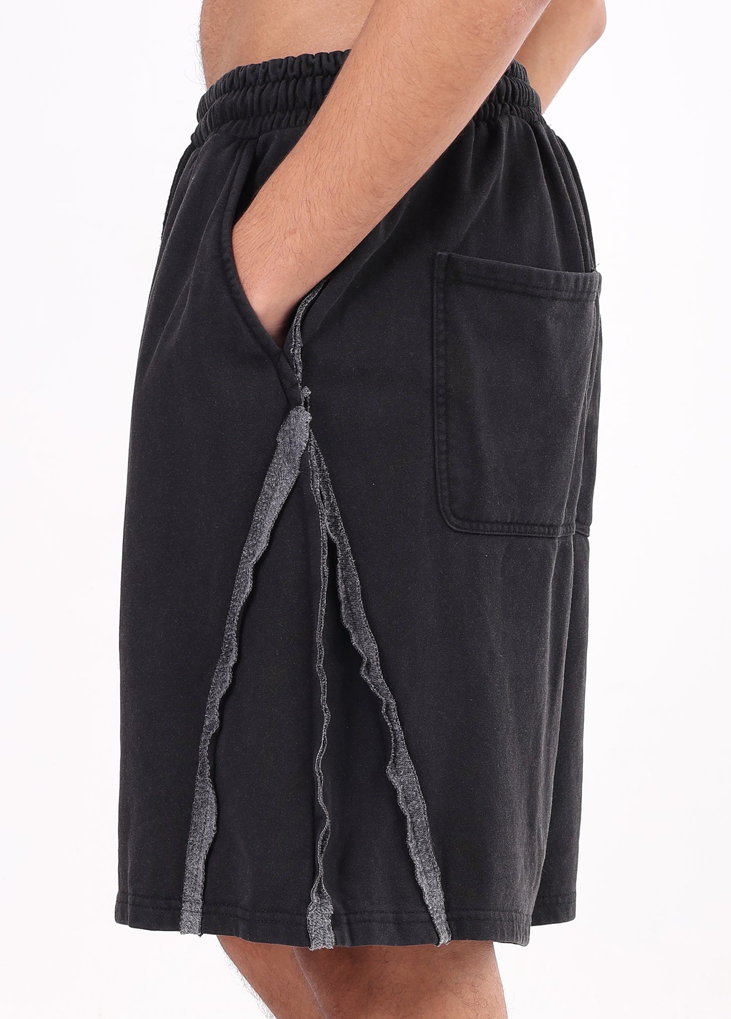 Stitch Spliced Shorts