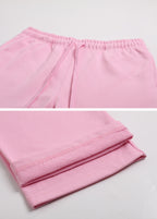 430GSM Straight Leg Drawstring Pants