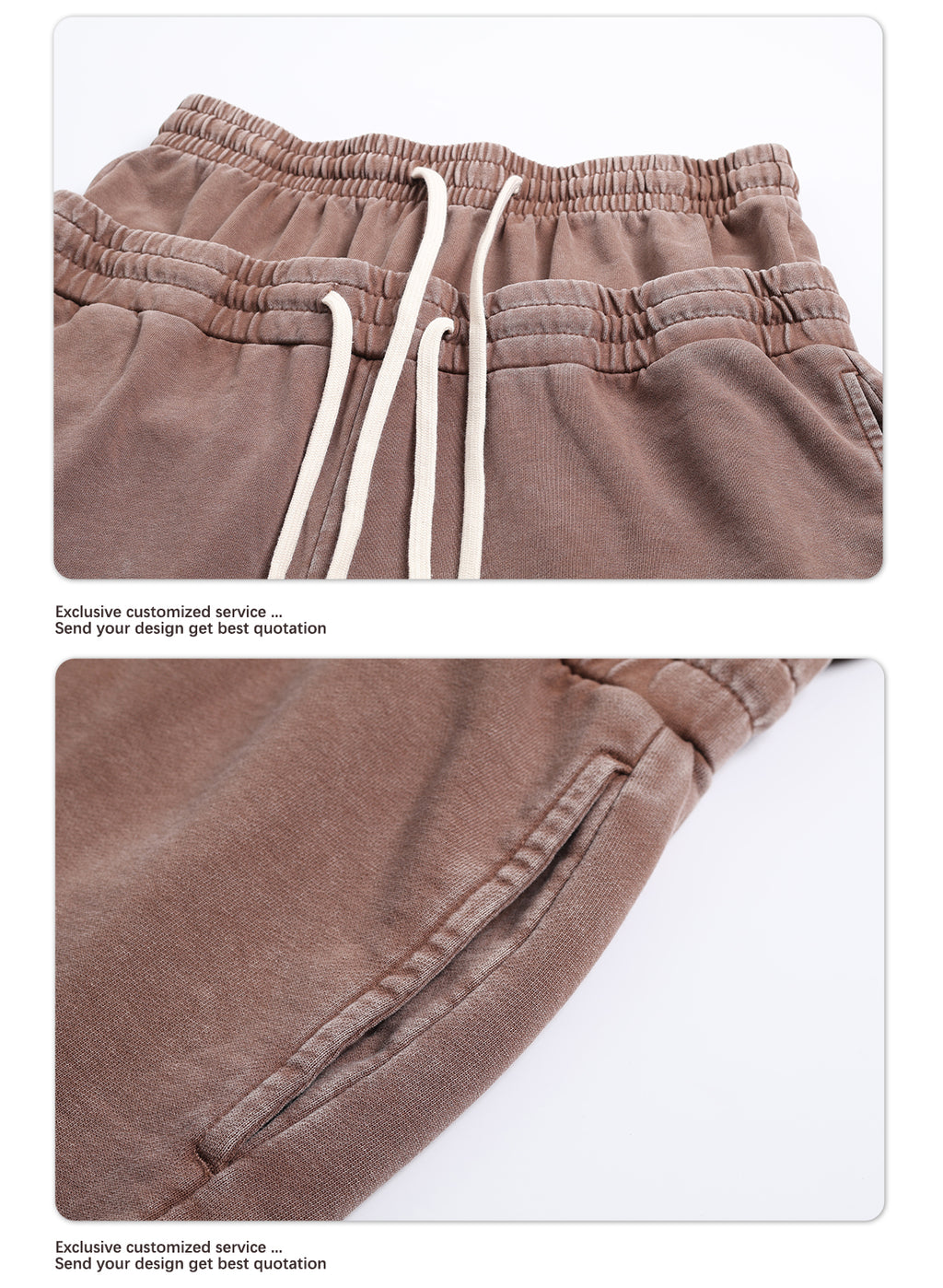 320GSM Men's Vintage Washed Double Waistband Shorts with Snowflake Distressed Finish, Dual Waistband, West Coast Inspired Design