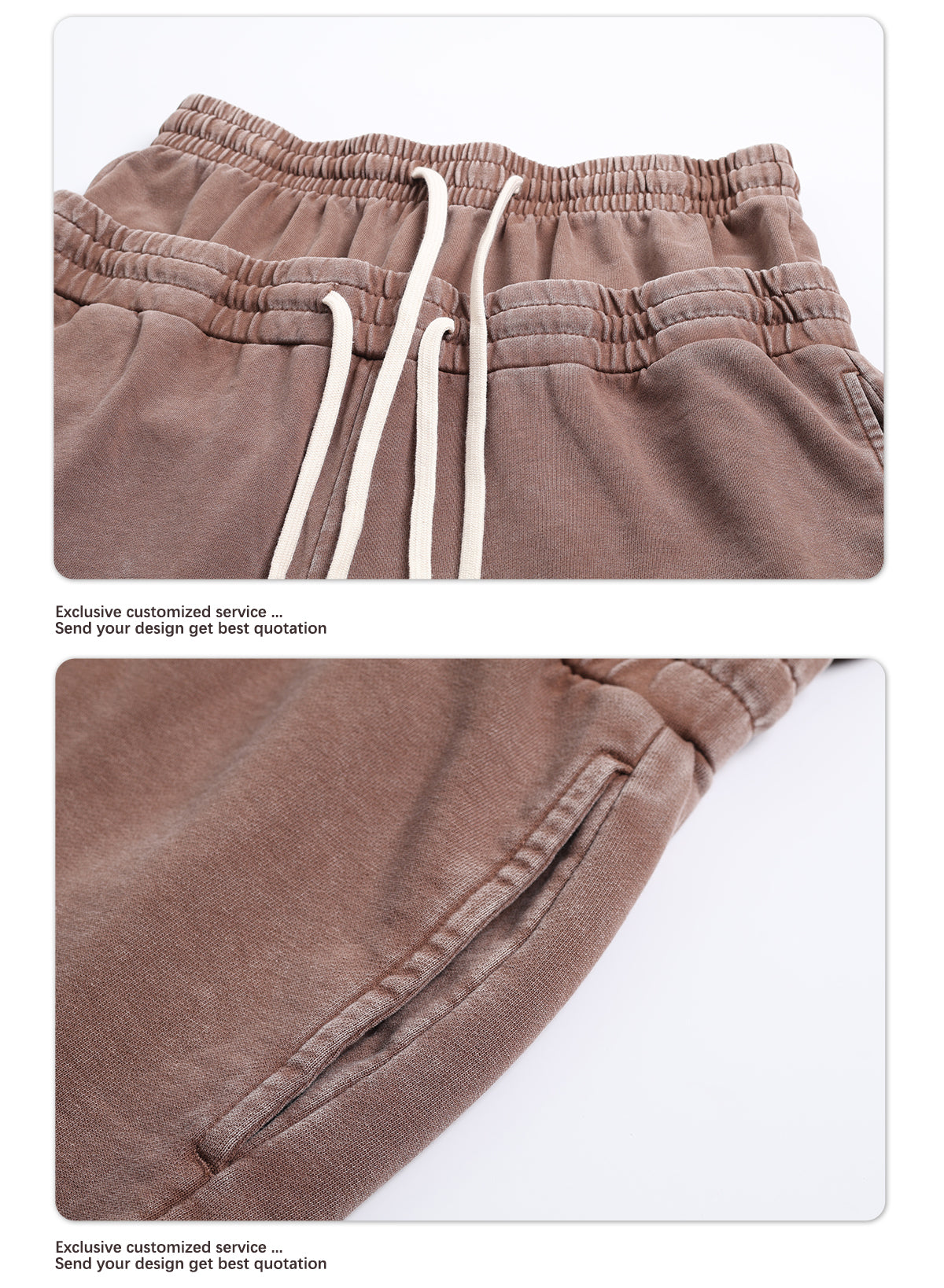 320GSM Men's Vintage Washed Double Waistband Shorts with Snowflake Distressed Finish, Dual Waistband, West Coast Inspired Design