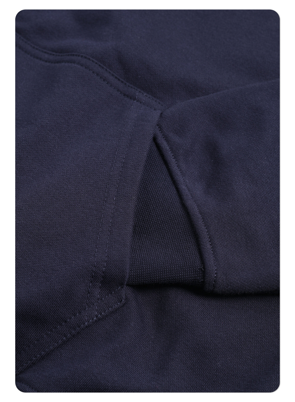 Baroque Fleece Brushed Dual Zipper Sweatshirt