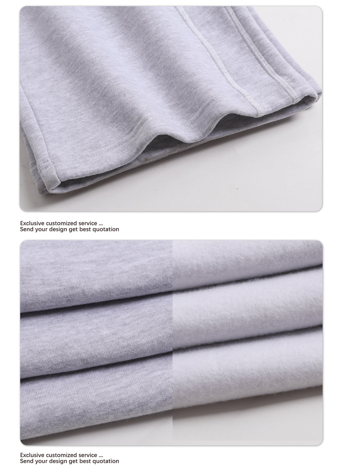 Men's 350GSM Fleece Wide Leg Pants 3-needle -thread Cover Stitch Design Casual Drawstring Contrast Color Trousers
