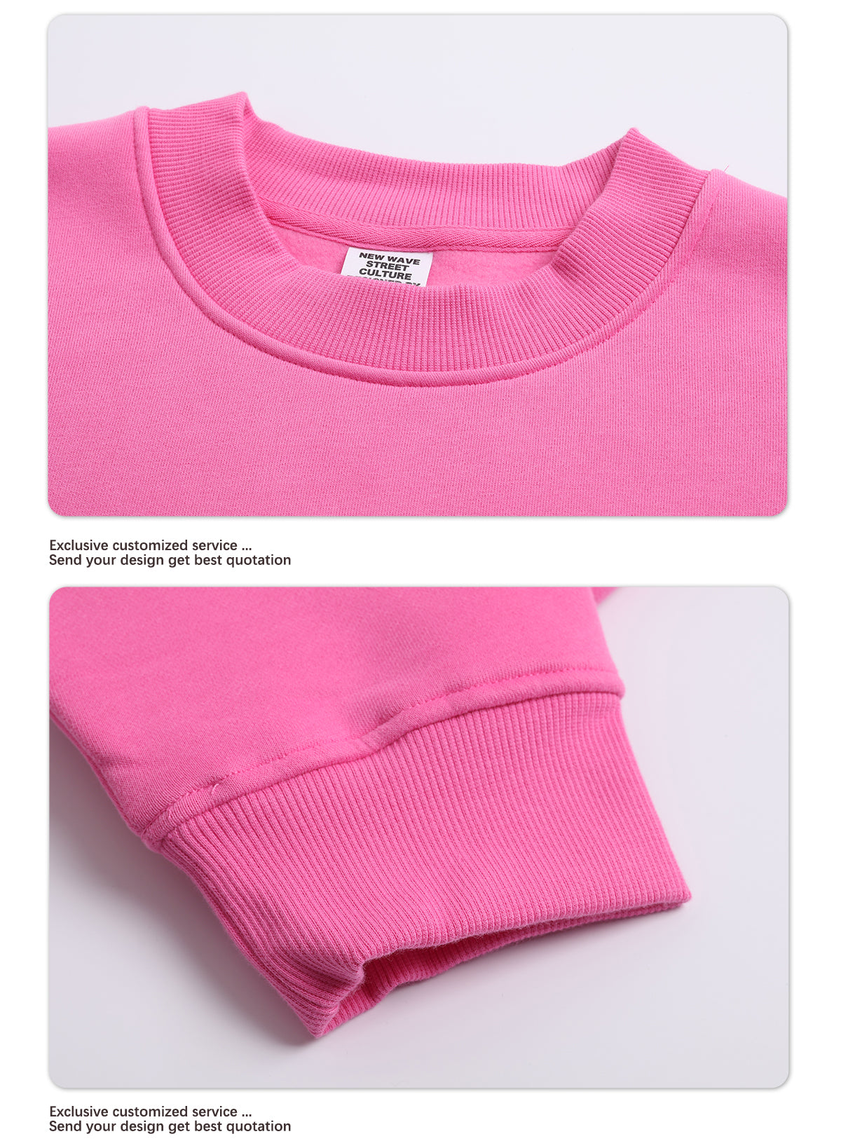 Polar Fleece Solid Sweatshirt