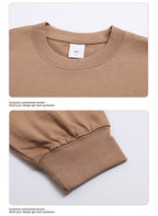 Custom Blank Graphic T-Shirt 305g Cotton Oversized T-Shirt Long Sleeve Blank Heavyweight Big and Tall T-Shirts