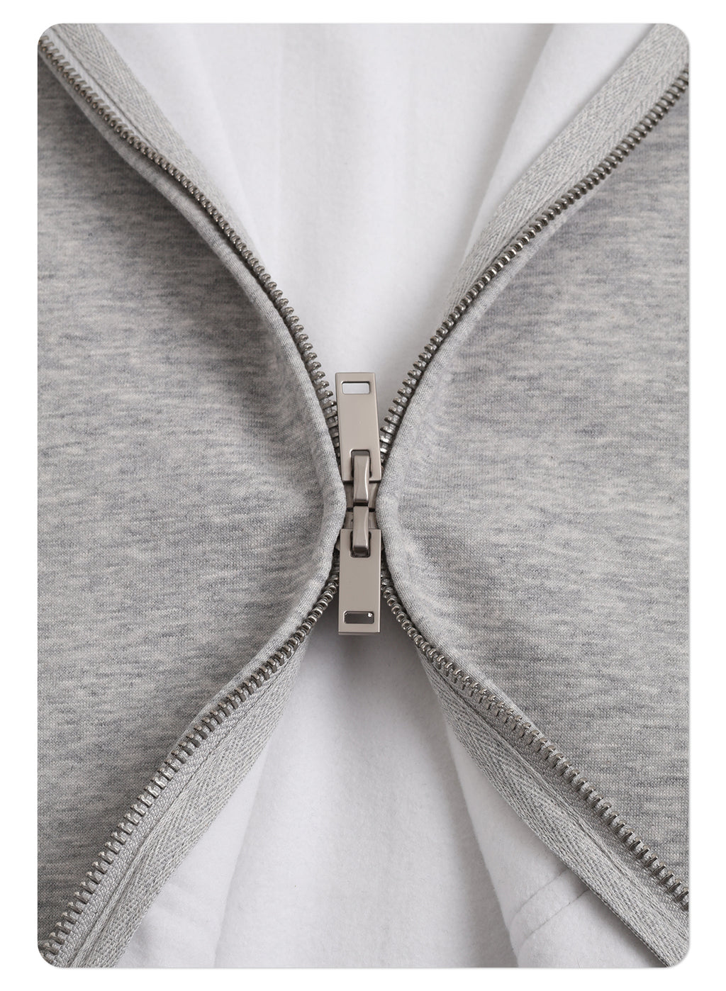 Dustproof Hidden Face Mask Silhouette Sports Zipper-up Hoodie