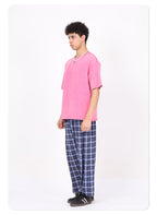 Rolled hem bamboo cotton t-shirt