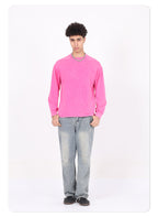 Vintage distressed long-sleeve t-shirt