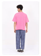 Rolled hem bamboo cotton t-shirt