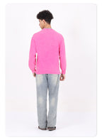 Vintage distressed long-sleeve t-shirt