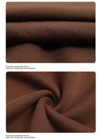 Winter New Style Eye Mask Solid Hoodies OEM Service Custom Print Logo 350 Grams Loose Hip Hop Fleece Hooded For Men