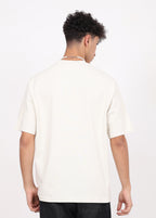 Shoulder-Patchwork T-shirt