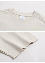 Shoulder-Patchwork T-shirt