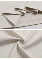 Shoulder-Patchwork T-shirt