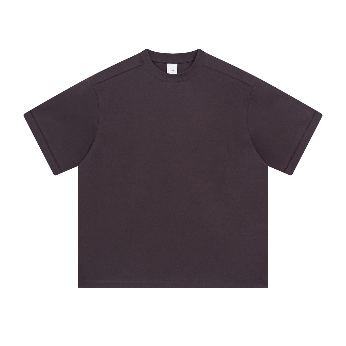 Shoulder-Patchwork T-shirt