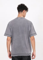 Vintage Batik Spliced Tee