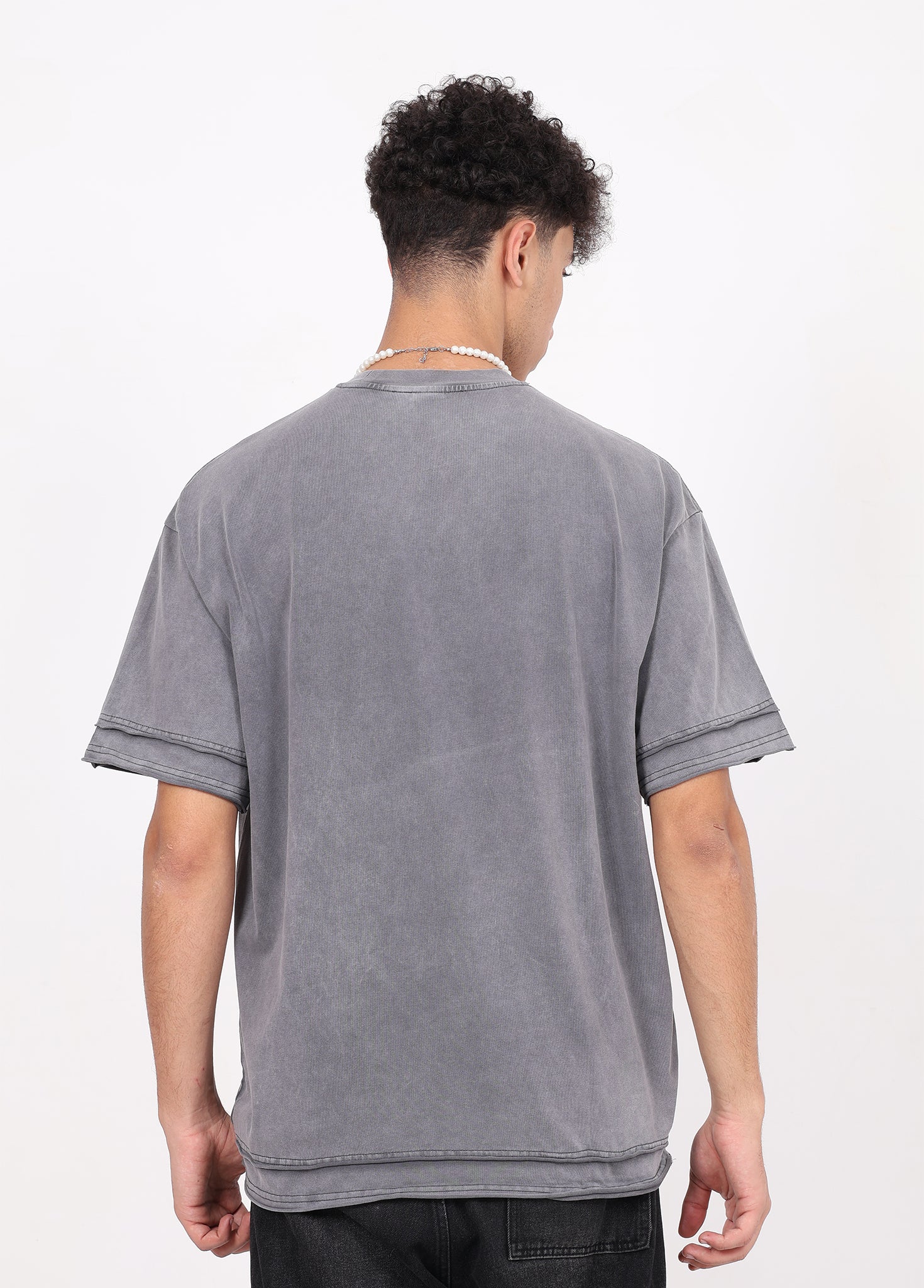 Vintage Batik Spliced Tee