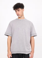 Vintage Batik Spliced Tee