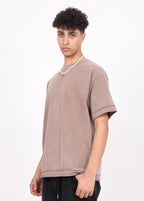Vintage Batik Spliced Tee