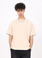Vintage Distressed Stitched Hem Tee