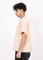 Vintage Distressed Stitched Hem Tee