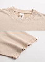 Vintage Distressed Stitched Hem Tee