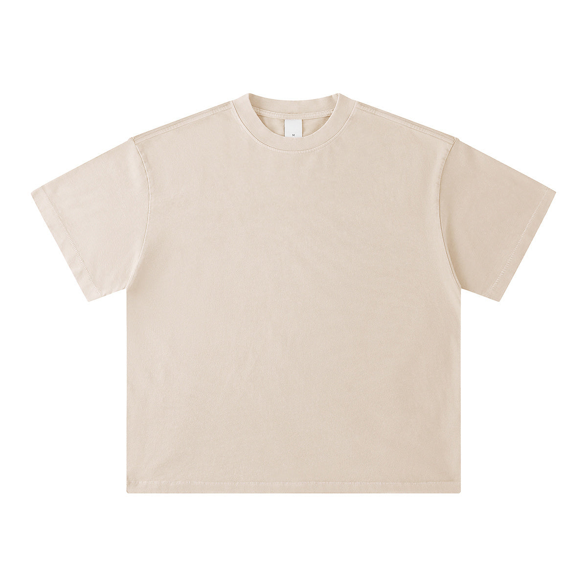 Vintage Distressed Stitched Hem Tee