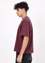 Front & Back Patchwork Raglan Sleeve Tee
