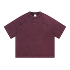 Front & Back Patchwork Raglan Sleeve Tee