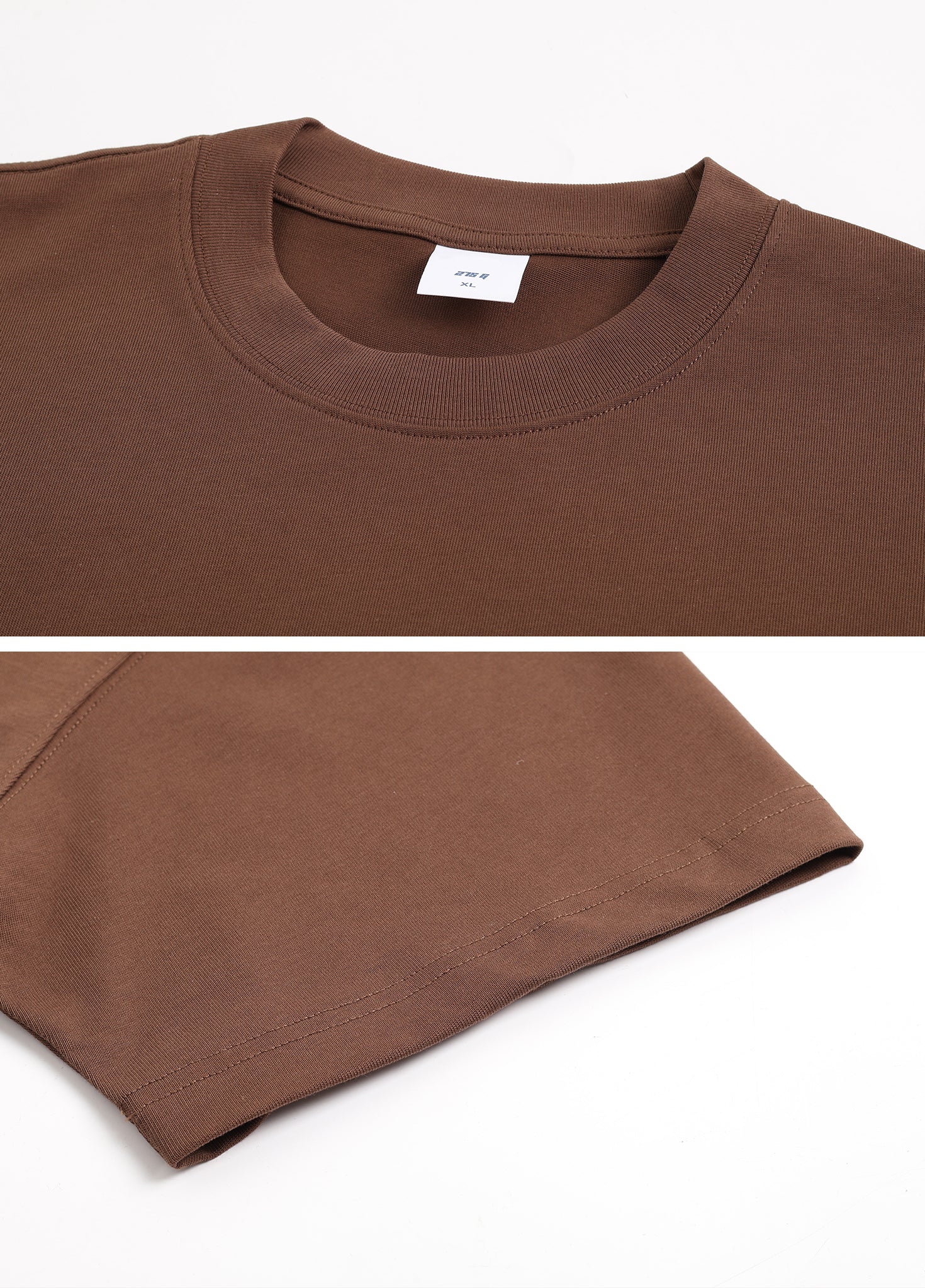 Boxy Fit Cropped Solid Blank Tee