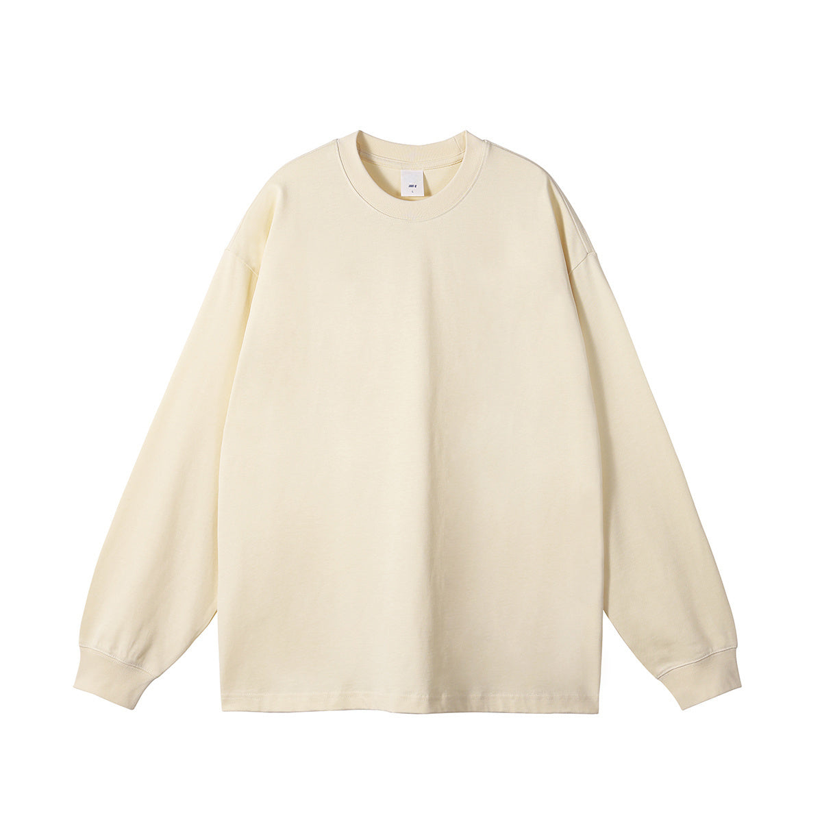 Custom Blank Graphic T-Shirt 305g Cotton Oversized T-Shirt Long Sleeve Blank Heavyweight Big and Tall T-Shirts