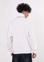 Double-Sided Turtleneck Long Sleeve Tee
