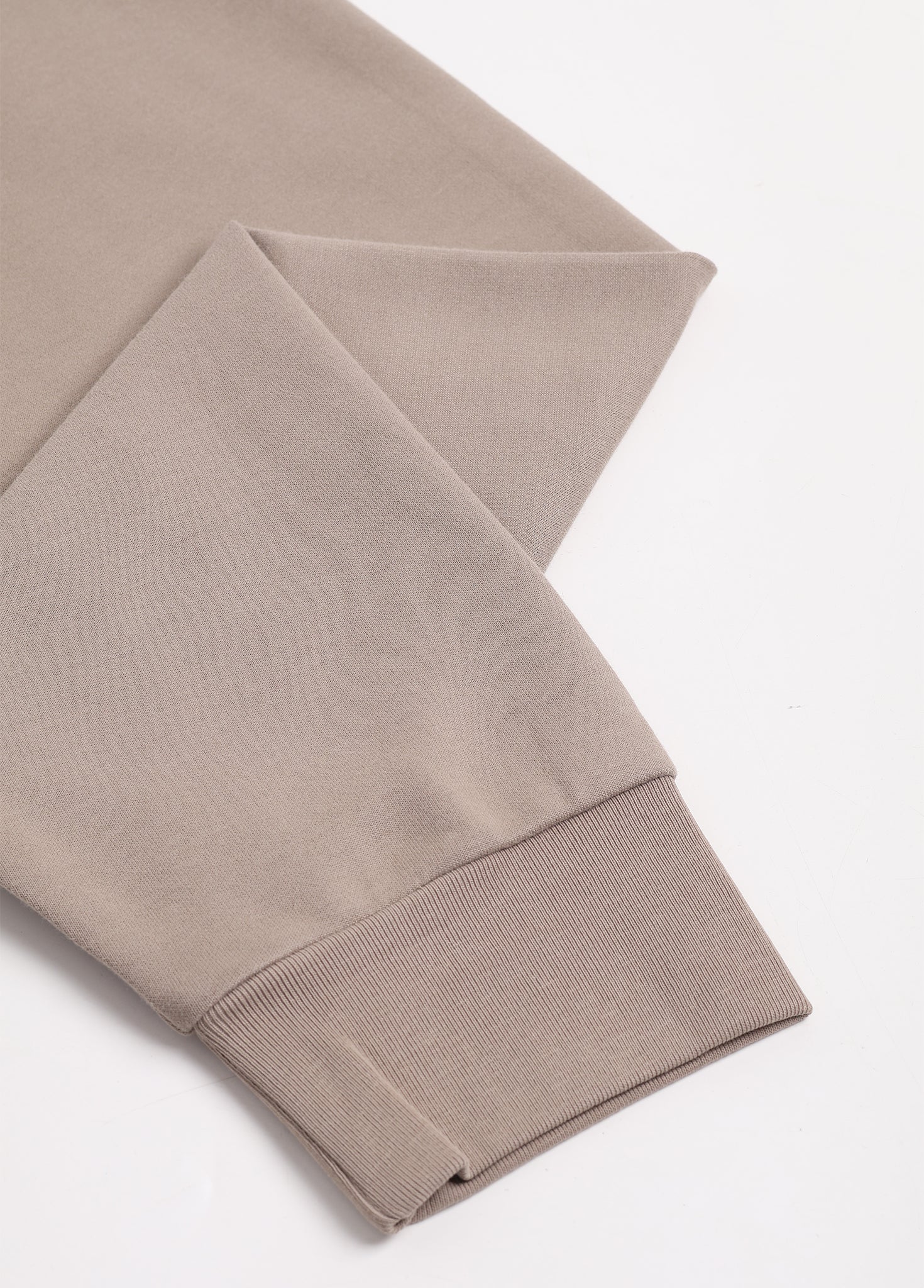 Double-Sided Turtleneck Long Sleeve Tee