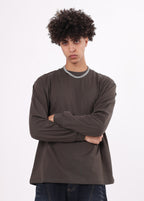 Honeycomb Mesh Long-sleeved T-shirt