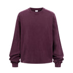 Grunge Style Batik Patchwork Long Sleeve Tee