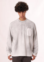 Grunge Style Monkey Wash Long Sleeve Tee