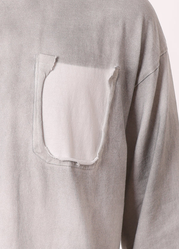 Grunge Style Monkey Wash Long Sleeve Tee