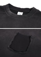 Grunge Style Monkey Wash Long Sleeve Tee