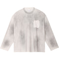 Grunge Style Monkey Wash Long Sleeve Tee