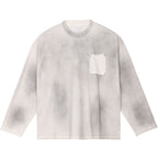 Grunge Style Monkey Wash Long Sleeve Tee