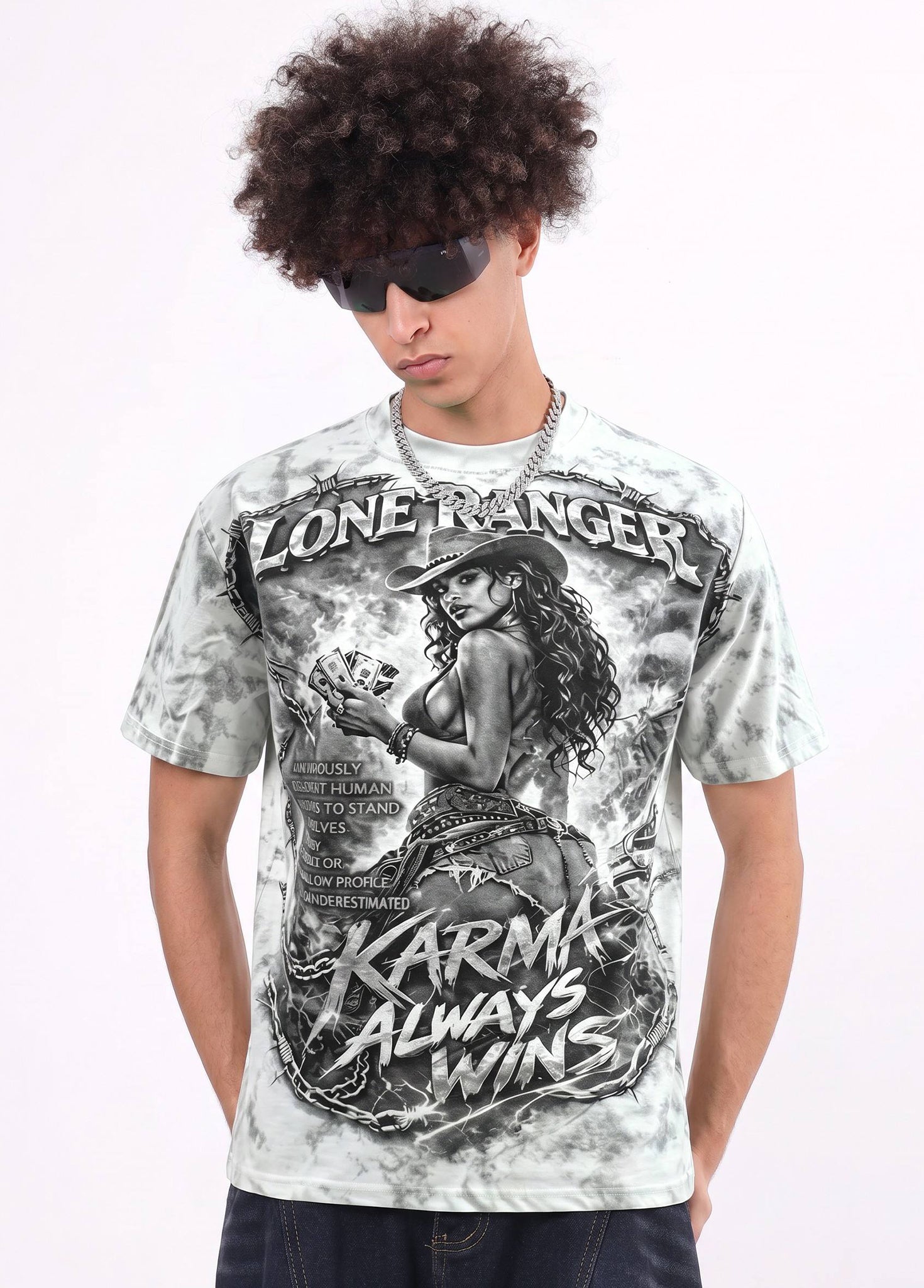 Tie-dye Printed T-shirt