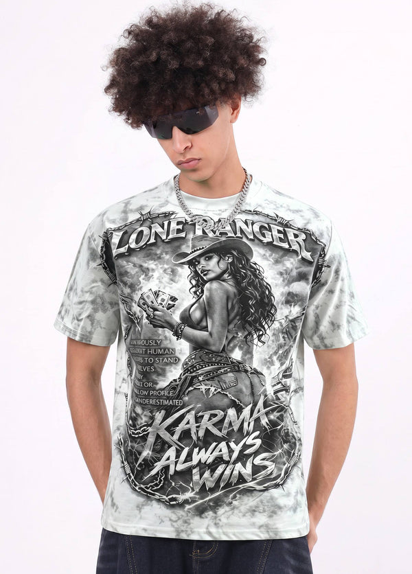 Tie-dye Printed T-shirt
