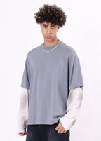 Wasteland Mock-Layer Long Sleeve Tee