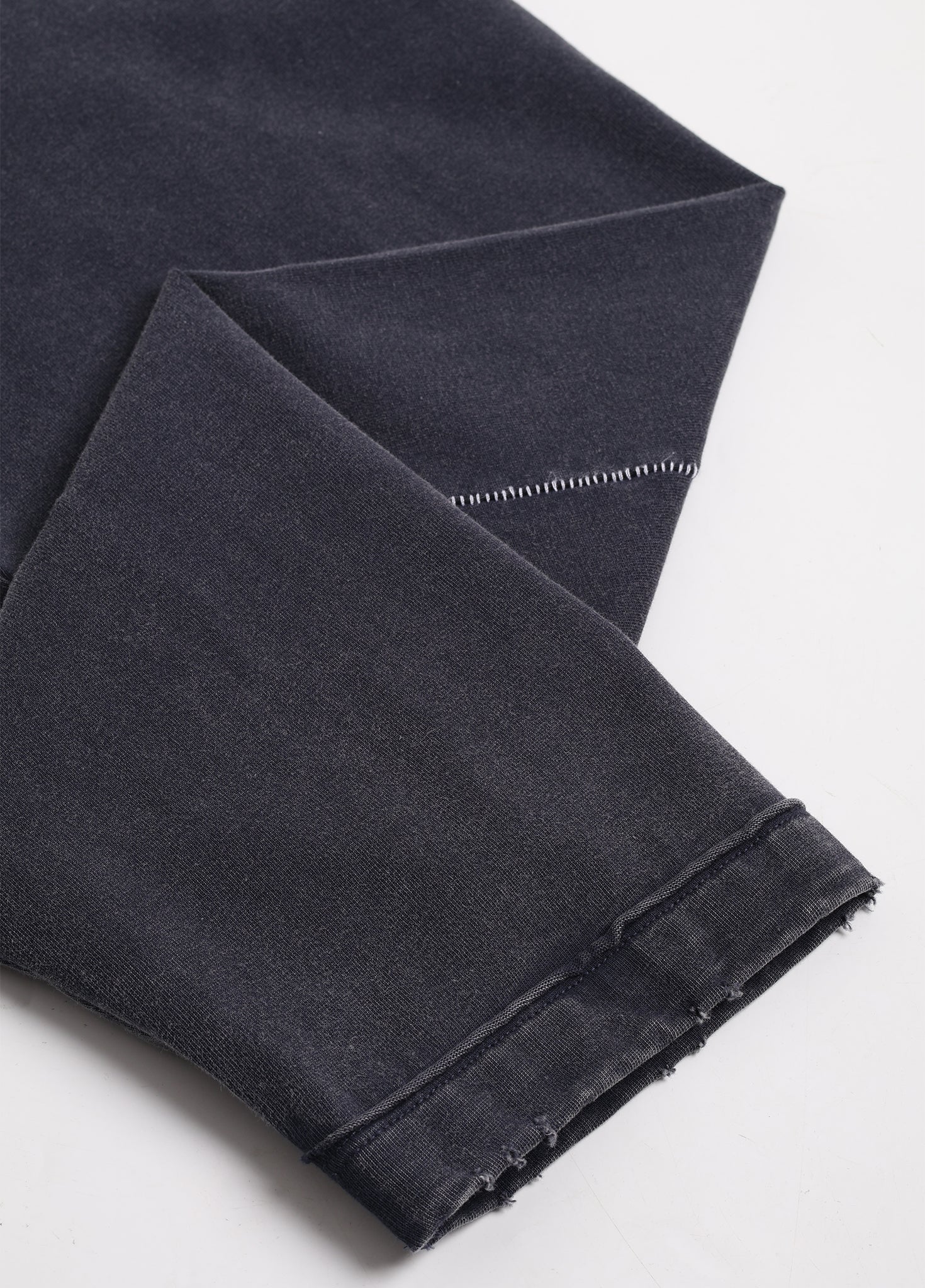 Contrast Stitching Spliced Long Sleeve Tee