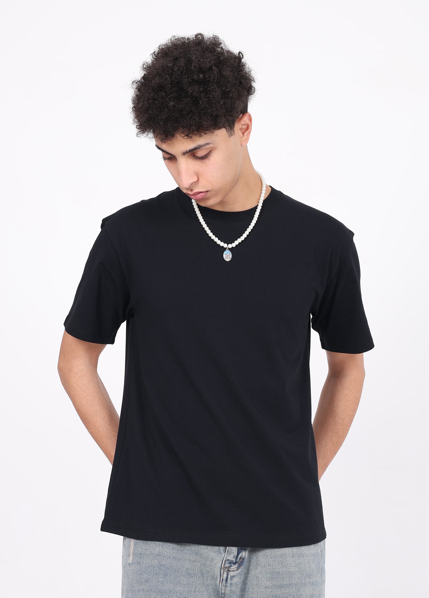 Solid Cotton Tee