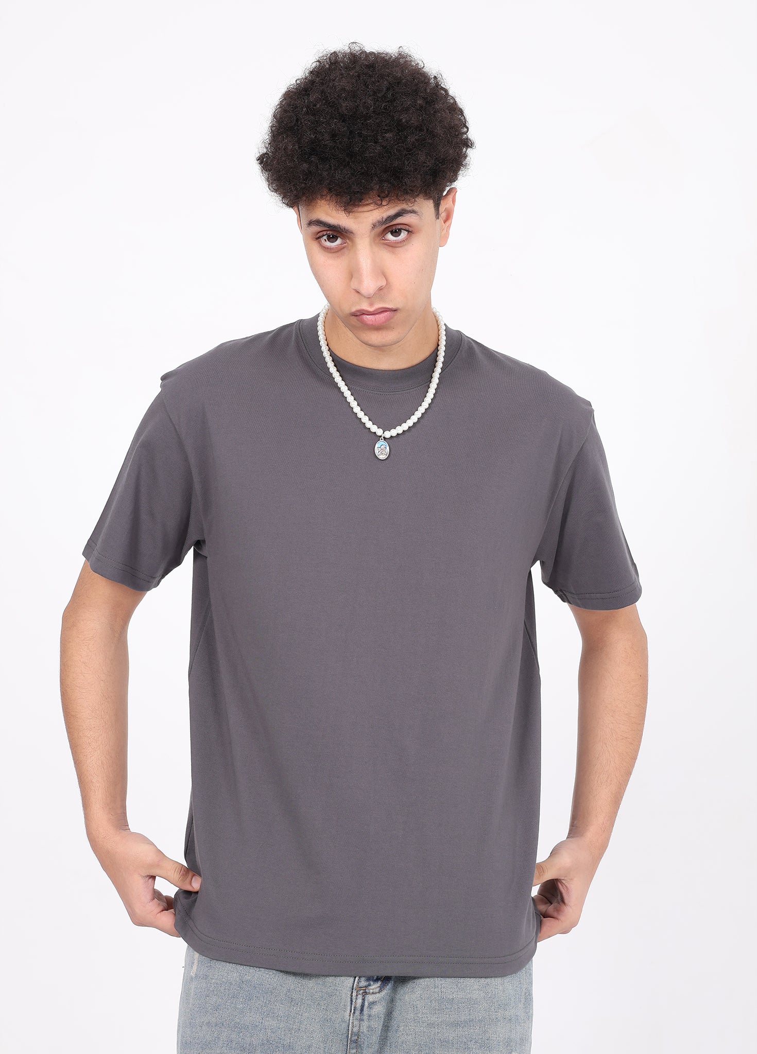 Solid Cotton Tee