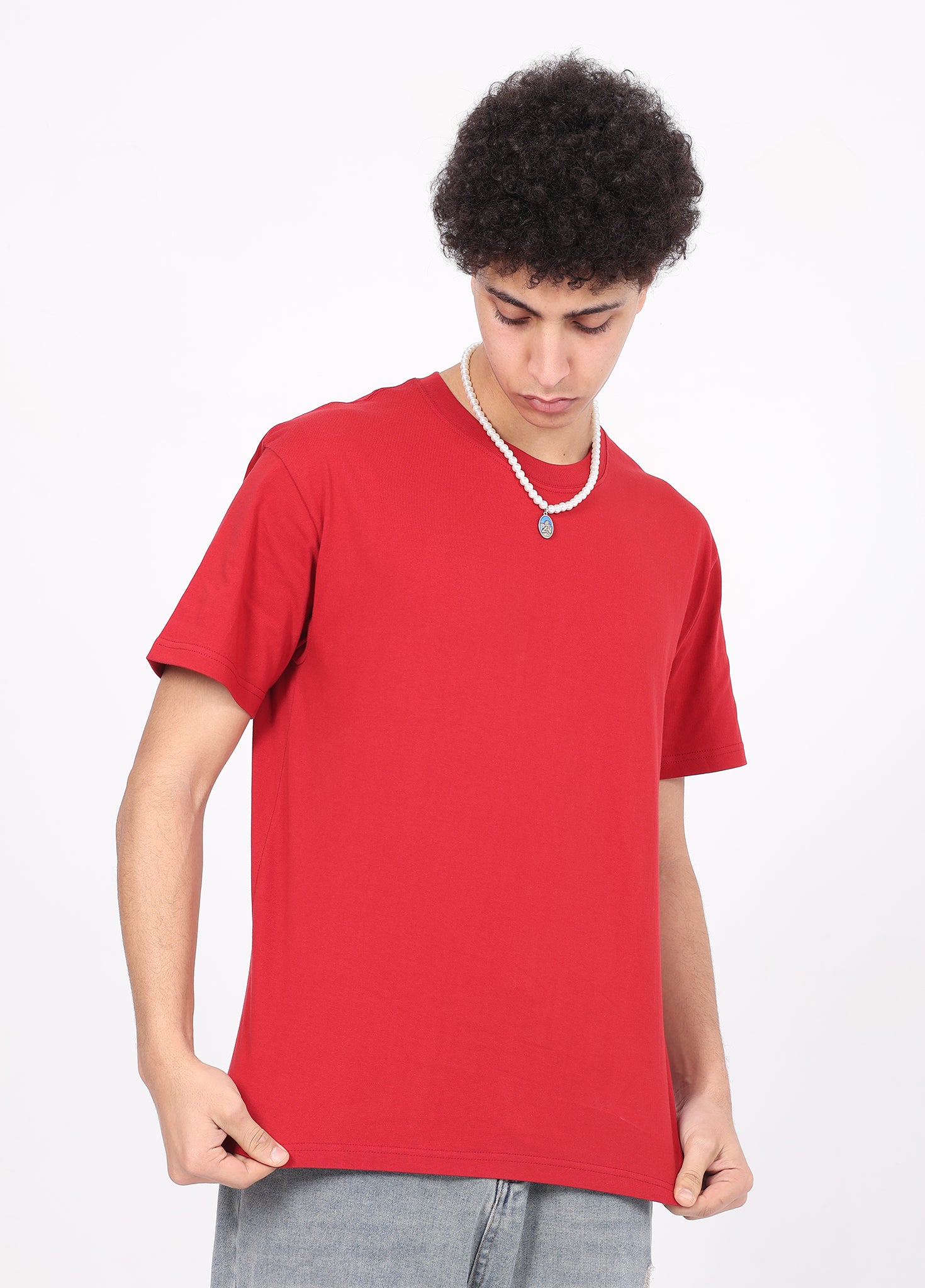 Solid Cotton Tee