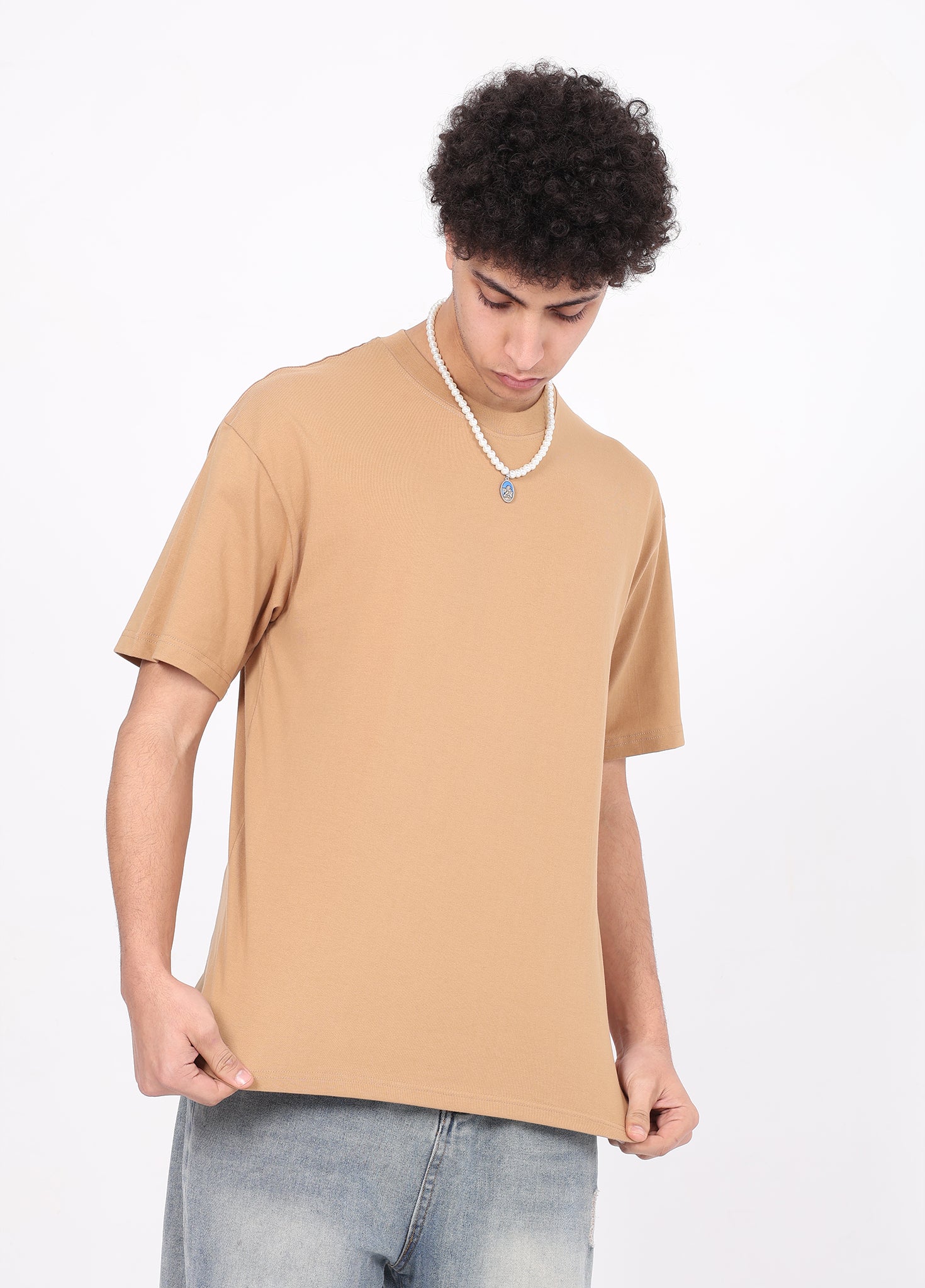 Solid Cotton Tee
