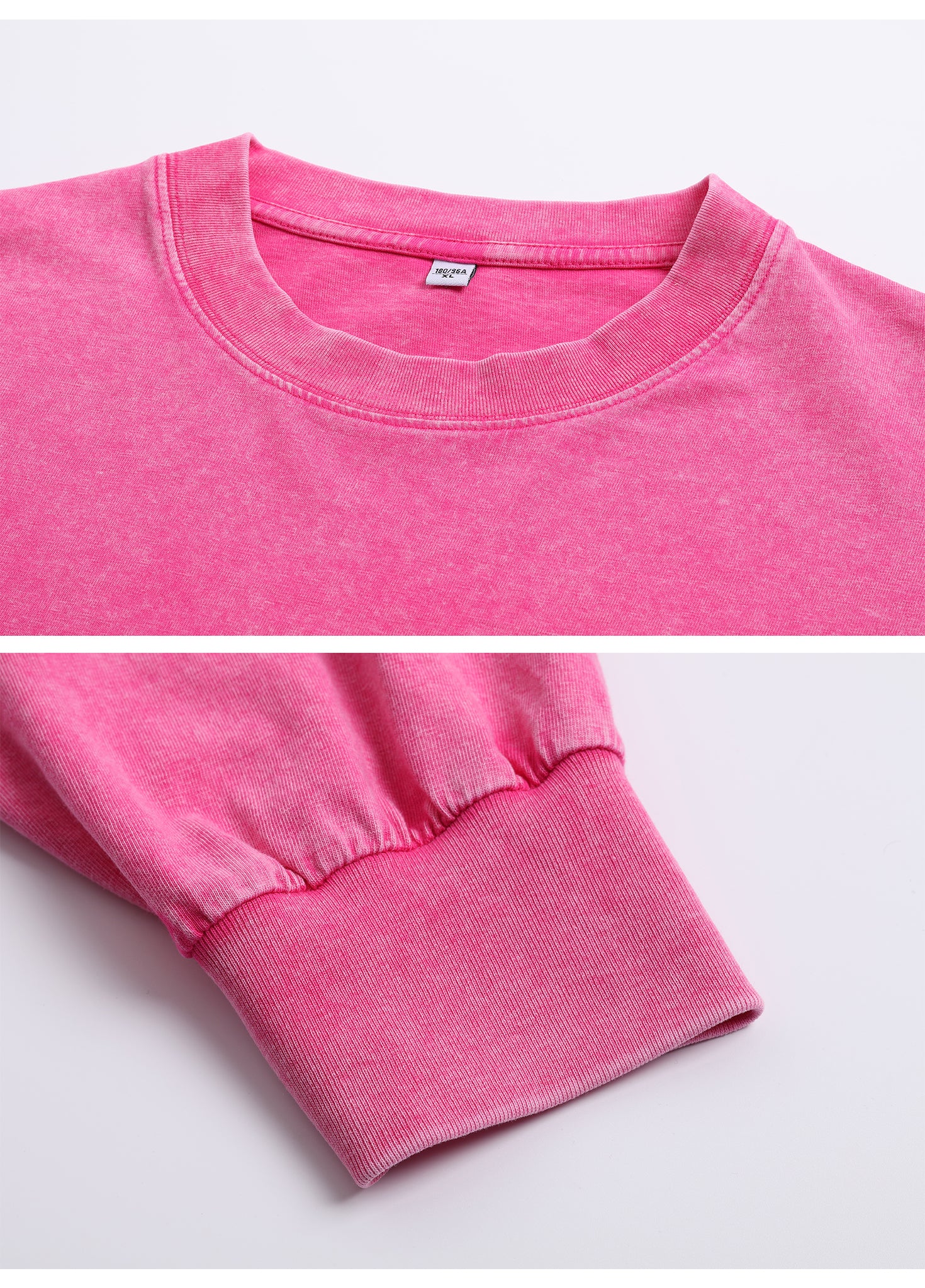 Vintage distressed long-sleeve t-shirt