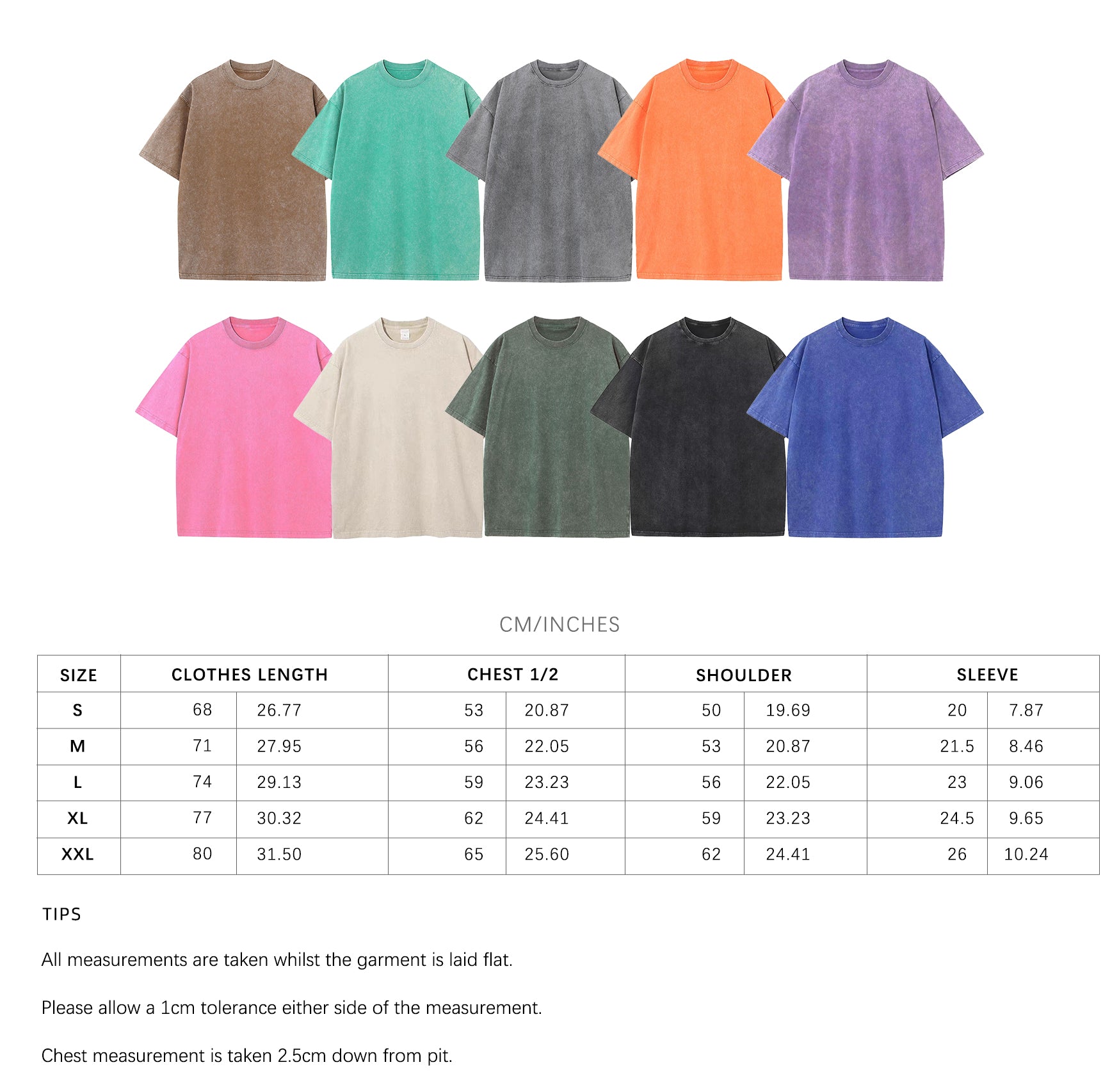 230G Heavyweight Pigment Dyed Washed Vintage Tee Relaxed Drop Shoulder Oversized Fit Cotton T-shirt