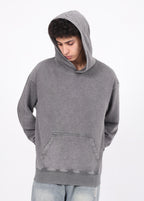 Drop-shoulder Oversized Hooded